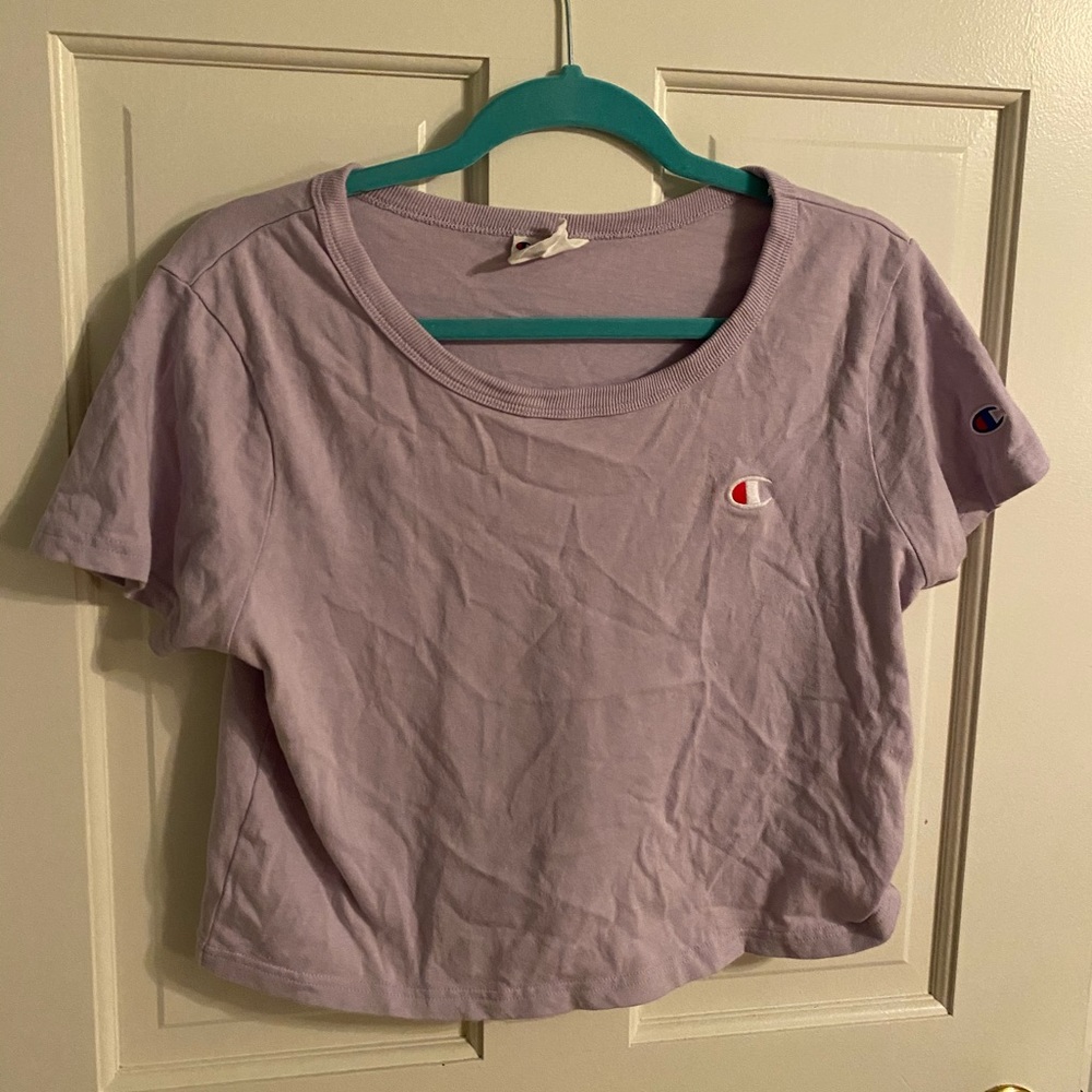 Purple champion T-shirt